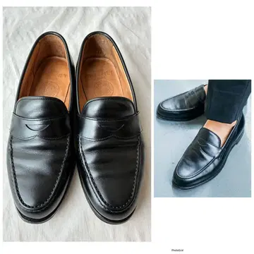 JOSEPH CHEANEY 치니 HUDSON 코인 로퍼 가죽 신발