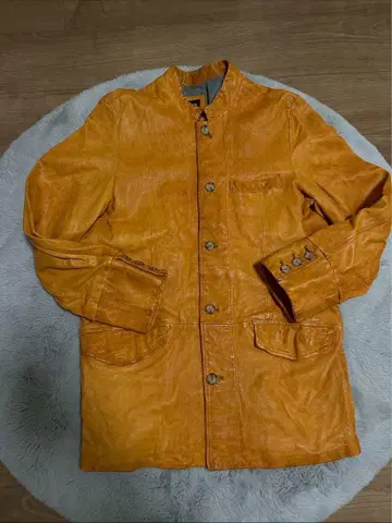 GAP 갭 가죽 자켓 카멜 양가죽 램 가죽 구제 의류