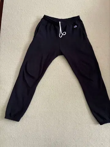 Champion 9oz 스웨트 팬츠 M 사이즈 블랙