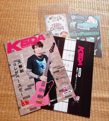 TABBY CAT PAWS 매직 스티커 KEDAMAGAZINE