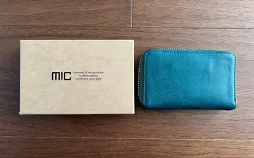 MIC 바케타럭스 라운드 지퍼 박스 동전 지갑