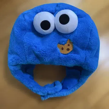 쿠키 몬스터 플리스 모자