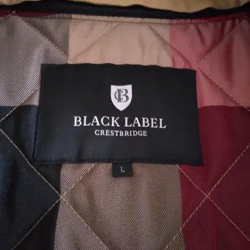 새상품급 BLACK LABEL CRESTBRIDGE 퀼팅 자켓 L
