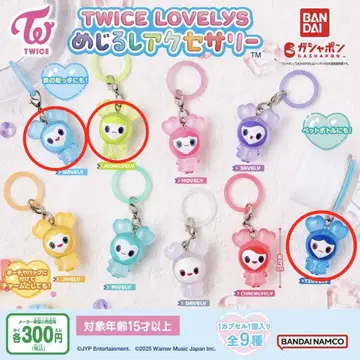 TWICE LOVELYS 메지루시 액세서리 나연 쯔위 정연