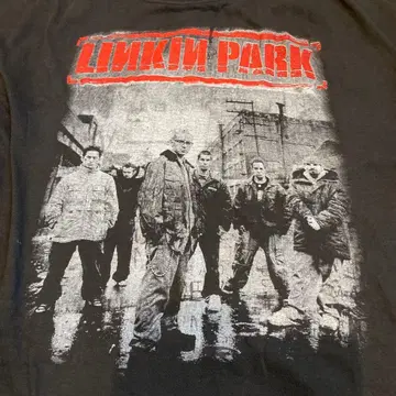 LINKIN PARK 초기 부트 T셔츠 XL 상당 레어 디자인