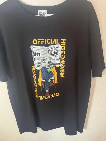 officialdism 라이브 T셔츠 Editorial L
