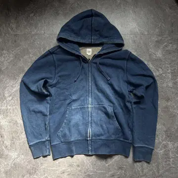 00s GAP 데님 지퍼 후드티