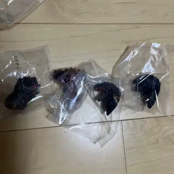 제일복권 고질라 몬스터 헤드 마그넷 컴프 4개 세트