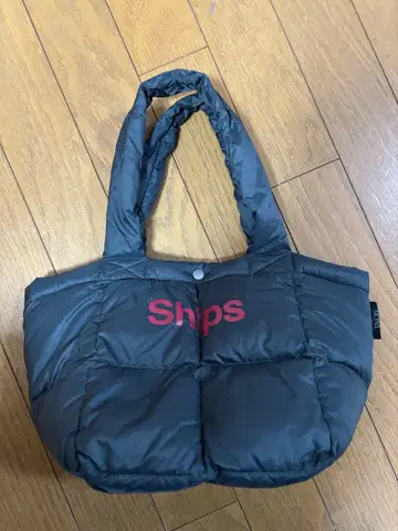 Ships TAION 다운 페더 토트백 그레이