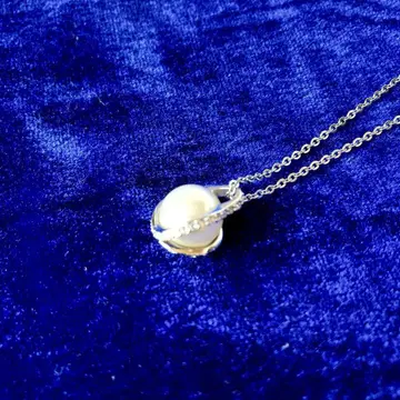 [ SWAROVSKI ] 펄 목걸이