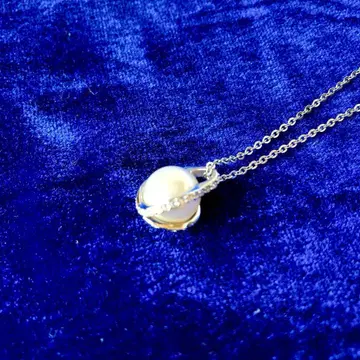 [ SWAROVSKI ] 펄 목걸이