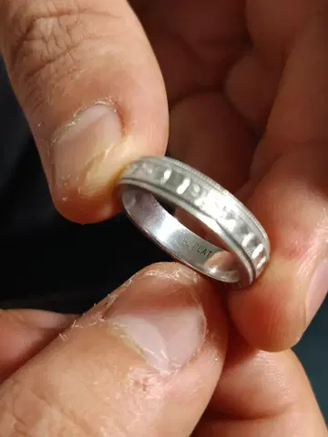 백금 반지