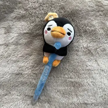2PM 준호 펭귄 볼펜 봉제인형 포함 볼펜
