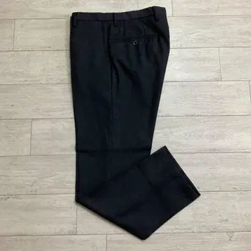 INCOTEX 차콜 그레이 울 슬랙스 44
