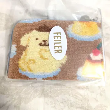 페이 폼폼푸딩 L자 파우치