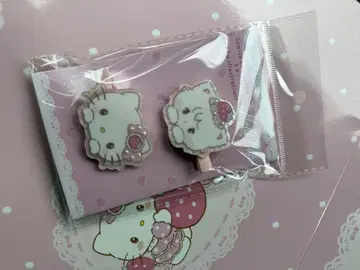 mikko 키티 산리오 헬로키티 앞머리 헤어 클립