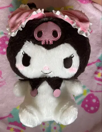 산리오 리본 BIG 봉제 인형 쿠로미