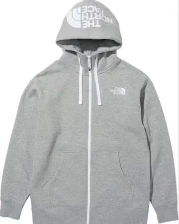 THE NORTH FACE 그레이 집업 후드티
