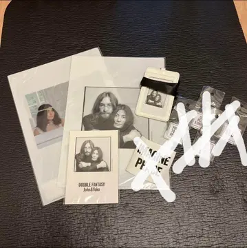 더블 판타지전 굿즈 존 레논 오노 요코 비틀즈