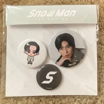 Snow Man 1st POP-UP 한국 한정판 메구로 렌