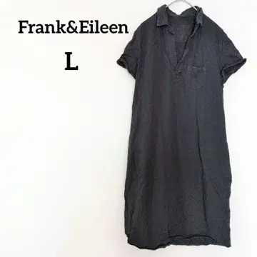 새상품급 Frank&Eileen [ L ] 원피스 반팔 원피스 블랙