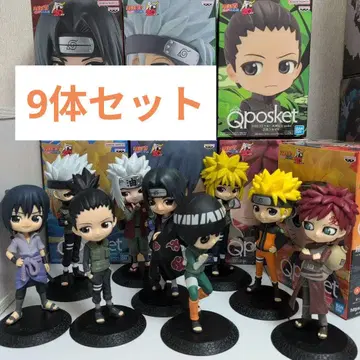 Qposket 나루토 NARUTO 9체 세트