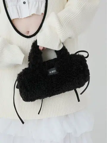 Synthetic Fur Mini Boston Sorin