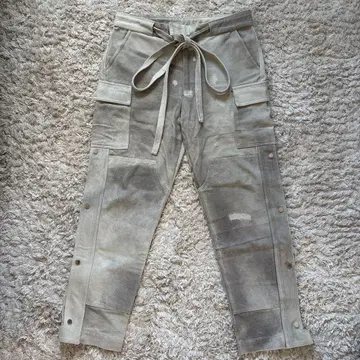 HUMBLE REPRODUCTION CARGO SNAP PANTS 그레이