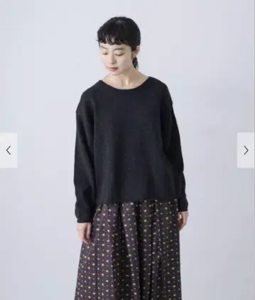 카구레 택 포함 새상품 테이프얀 보트넥 니트 어반 리서치 도어스