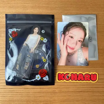 HANA 코하루 KOHARU 팬미 아크릴 스탠드 & 트레카 세트