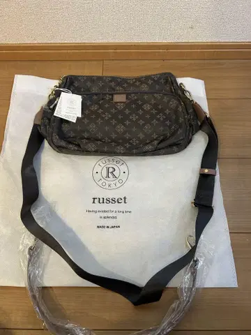russet 다크 브라운 숄더백 2way 미사용품