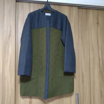 chambre de charme 울 퀼팅 코트