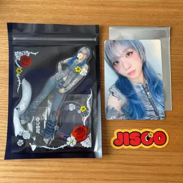 HANA 지수 JISOO 팬미팅 아크릴 스탠드&포토카드 세트