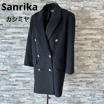 Sabrika Tokyo 더블 캐시미어 40% 모 95% 혼방 코트