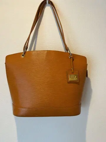 PELLE BORSA 브라운 토트백