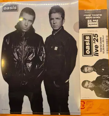 oasis 키리반 시리얼 No. 메모리얼 티켓 한정판 클리어 파일
