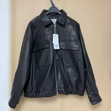 B:MING by BEAMS 블랙 가죽 자켓 S/M