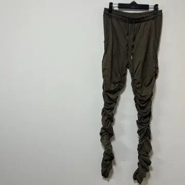 패션 노바 올리브 그린 와이드 팬츠