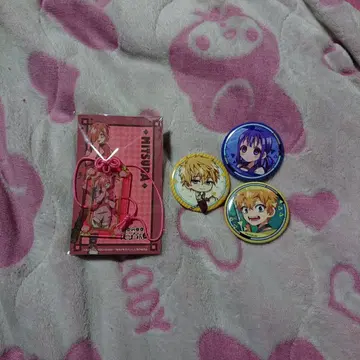 하나코 군 캔뱃지 부적풍 키링