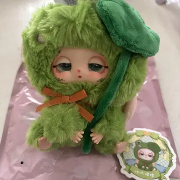 babythree DouDou sleepy baby 봉제 인형 키링