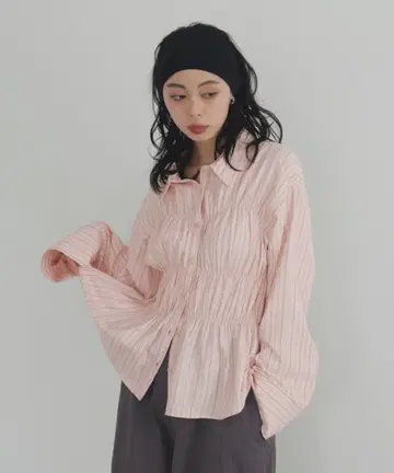 셔링 뷔스티에 디자인 셔츠