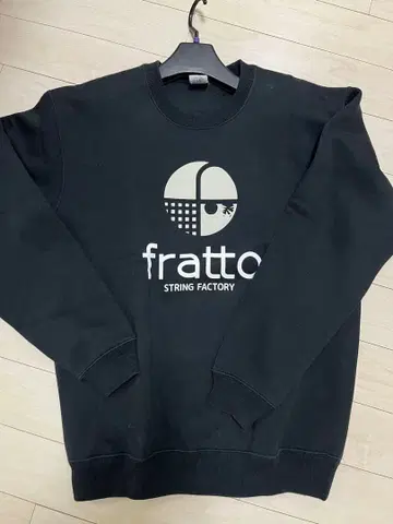 fratto 맨투맨 블랙