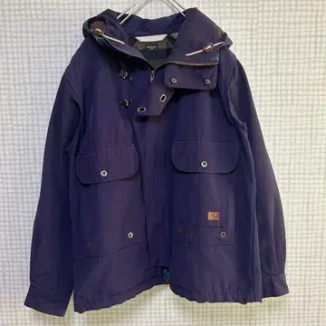 [레어] 폴스미스진 마운틴 파카 히요쿠 퍼플 안감 체크