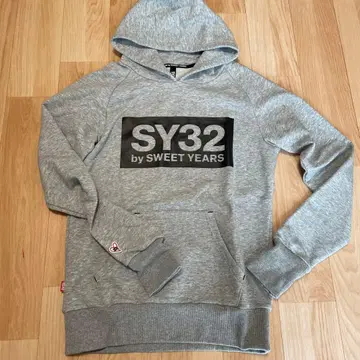 SY32 by SWEET YEARS 그레이 후드티