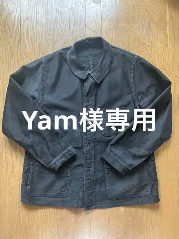 몰스킨 자켓 블랙