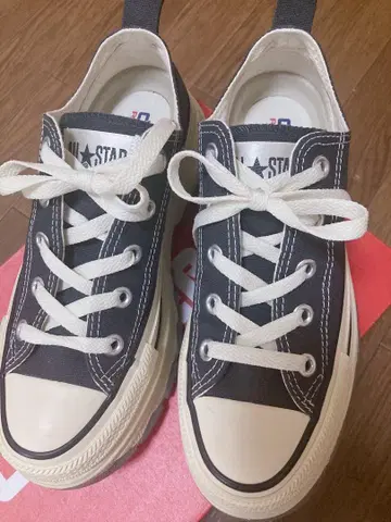 ALL STAR TREKWAVE OX 블랙 22.5cm 박스 포함 통굽