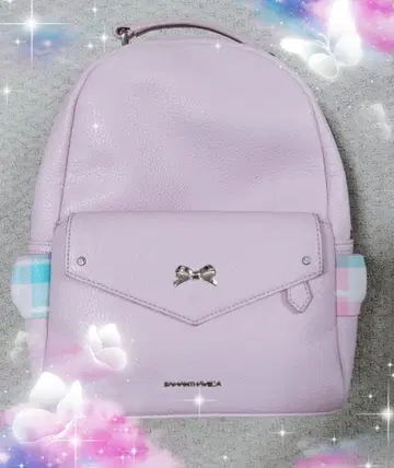 SAMANTHAVEGA 핑크 백팩 미니 백팩