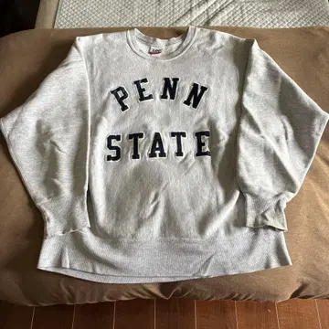 Lee PENN STATE 맨투맨 그레이 크로스레인