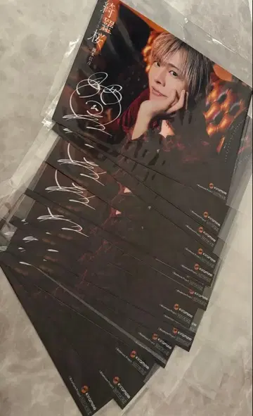 오카모토 노부히코 키라벚꽃 특전 15장 세트