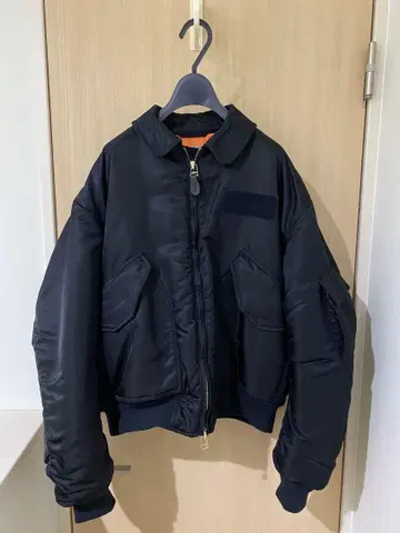 cahlumn 카우람 cwu 플라이트 자켓 네이비 M